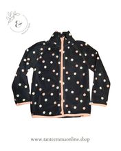 Load image into Gallery viewer, Micro-pile Sweater - Blu & pois - Tessentials - girl - 116 cm