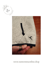Load image into Gallery viewer, Hooded Sweatshirt - cotton - micropile - gray - girl - 5/6 years