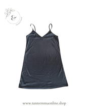 Load image into Gallery viewer, Black Chemise - black - woman - size M/L