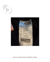 Load image into Gallery viewer, Black Thermal shirt - Decathlon - unisex - 6 years