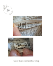 Load image into Gallery viewer, Short Hooded Sweatshirt - Topolino - Grey - H&M - girl - 12 years