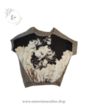 Load image into Gallery viewer, Short sleeve t-shirt - woman - floreal pattern - 100% viscosa