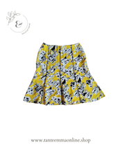 Load image into Gallery viewer, Short skirt yellow - woman - spring summer - Duplan - size 32