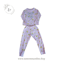Load image into Gallery viewer, Long sleeve pink pajama for girl - 3/4 years - 104 cm - Blukids
