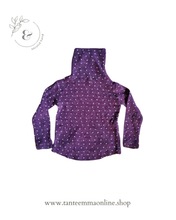 Load image into Gallery viewer, HIgh neck sweater - violet - girl - 5 years

