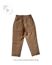 Load image into Gallery viewer, Wide trousers - ochre - woman - light - spring summer - by Dixie - size S
