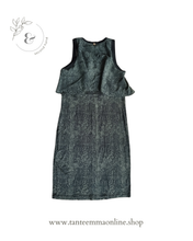 Load image into Gallery viewer, Sleeveless dress - spotted green and black - Liu-Jo - woman - size 40
