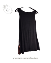 Load image into Gallery viewer, Sleeveless Mini Dress with paiettes - kontatto - woman - size XS/S

