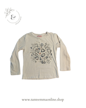Load image into Gallery viewer, Long sleeve t-shirt - white - cotton - Chicco - 4 years
