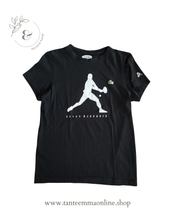 Load image into Gallery viewer, Black T-shirt - Nole Djokovic - La Coste - size M
