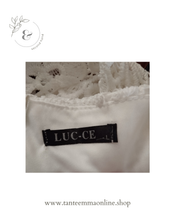 Load image into Gallery viewer, Sleeveless long dress - white - lace - summer - size L Tante Emma Online
