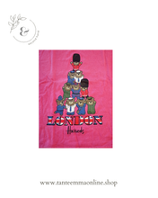Load image into Gallery viewer, T-shirt - fuchsia - Harrods London - girl - 3/4 years
