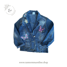 Load image into Gallery viewer, Jeans Jacket - Blue - Girl - 4-5 years Tante Emma Online
