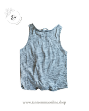 Load image into Gallery viewer, Grey tank - girl - size 11/12 years - H&amp;M
