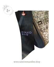 Load image into Gallery viewer, Black mini hand bag Pinko - paiettes - new

