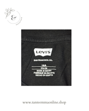 Load image into Gallery viewer, Short sleeve t-shirt - black - Levi's - size 16 years - 175 cm
