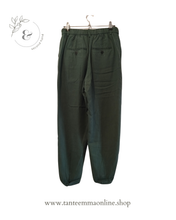 Load image into Gallery viewer, Green trousers - woman - 100% Lyocel - Zara - Size XS Tante Emma Online
