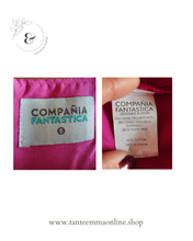 Load image into Gallery viewer, Sleeveless dress - pink fuchsia - woman - 100% cotton - Compania Fantastica - size S
