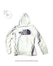 Load image into Gallery viewer, Hooded sweatshirt - white - the north face - girl - size M Junior
