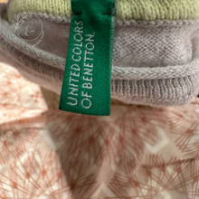 Load image into Gallery viewer, Short sleeved shirt | striped | green and grey | M | Benetton Tante Emma Online
