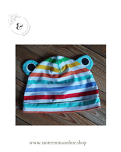 Load image into Gallery viewer, Striped colored hat - 100% cotton - H&amp;M - spring summer - baby 4/6 months Tante Emma Online
