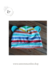 Load image into Gallery viewer, Striped colored hat - 100% cotton - H&amp;M - spring summer - baby 4/6 months Tante Emma Online

