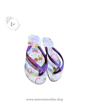 Load image into Gallery viewer, Flip Flops - Hello Kitty - violet - Havaianas - size 27/28

