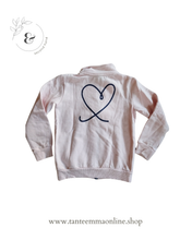 Load image into Gallery viewer, Pink sweatshirt - autumn winter - heart behind - size 5/6 years - girl - Impidimpi Tante Emma Online
