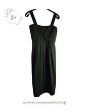 Load image into Gallery viewer, Sleeveless mini dress - green - jersey - size S
