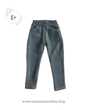 Load image into Gallery viewer, Jeggins -dark blue - autumn winter - girl - 5/6 years Tante Emma Online
