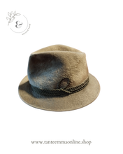 Load image into Gallery viewer, Borsalino type hat for woman - girth 51 cm

