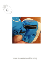 Load image into Gallery viewer, Baby mitts gloves - snow - autumn winter - size 12/24 months - light blue
