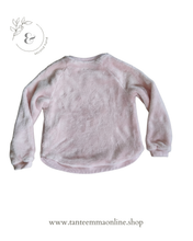 Load image into Gallery viewer, Pile sweater - pink with heart - girl - Okaidi - 6 years
