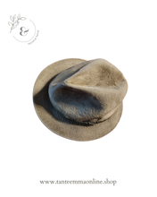 Load image into Gallery viewer, Borsalino type hat for woman - girth 51 cm
