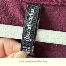 Load image into Gallery viewer, Dress | Bordeaux Red | V neck | Stradivarius - Tante Emma Online
