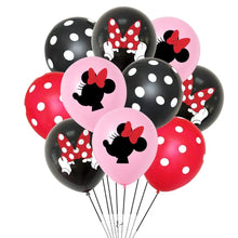 Load image into Gallery viewer, Fun Birthday Party for Kids, Girls, Baby with Minnie Mouse Party Decoration Theme Party Supplies - Tableware, Set - Paper Cup, Plate - Tante Emma Online
