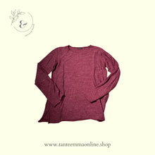 Load image into Gallery viewer, Light sweater | red wine | imperial | M - Tante Emma Online
